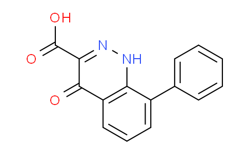 CAS No. 36991-77-2, 4-oxo-8-phenyl-1,4-dihydrocinnoline-3-carboxylic acid