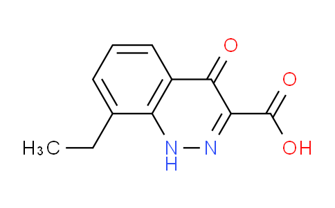CAS No. 36991-49-8, 8-ethyl-4-oxo-1,4-dihydrocinnoline-3-carboxylic acid