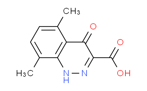 CAS No. 36991-52-3, 5,8-dimethyl-4-oxo-1,4-dihydrocinnoline-3-carboxylic acid