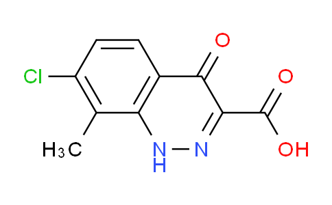 CAS No. 36991-56-7, 7-chloro-8-methyl-4-oxo-1,4-dihydrocinnoline-3-carboxylic acid