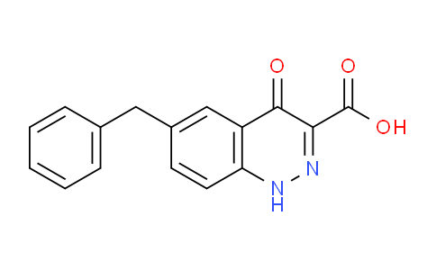 CAS No. 36991-60-3, 6-benzyl-4-oxo-1,4-dihydrocinnoline-3-carboxylic acid
