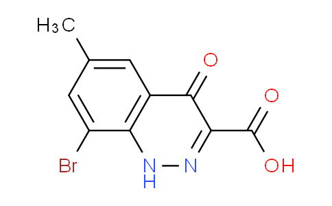 CAS No. 36991-61-4, 8-bromo-6-methyl-4-oxo-1,4-dihydrocinnoline-3-carboxylic acid