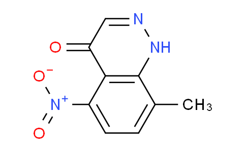 CAS No. 5375-23-5, 8-methyl-5-nitrocinnolin-4(1H)-one