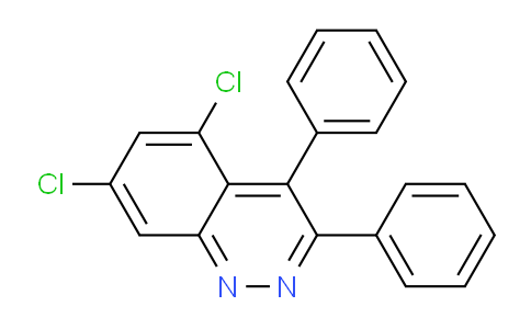 CAS No. 1240594-32-4, 5,7-dichloro-3,4-diphenylcinnoline