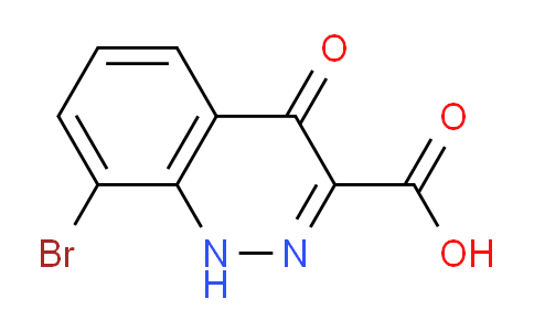 CAS No. 90271-90-2, 8-bromo-4-oxo-1,4-dihydrocinnoline-3-carboxylic acid