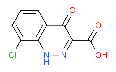 CAS No. 90272-09-6, 8-chloro-4-oxo-1,4-dihydrocinnoline-3-carboxylic acid