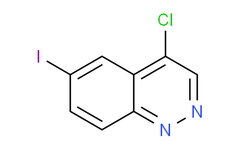 CAS No. 1823363-23-0, 4-Chloro-6-iodocinnoline
