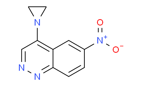 CAS No. 68211-08-5, 4-(Aziridin-1-yl)-6-nitrocinnoline