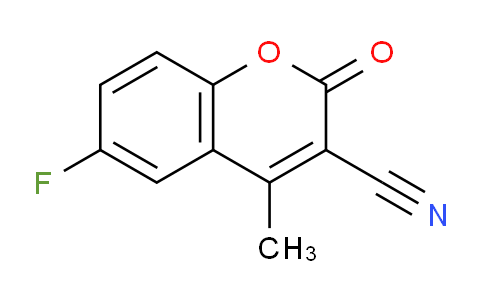 CAS No. 288399-90-6, 6-fluoro-4-methyl-2-oxo-2H-chromene-3-carbonitrile