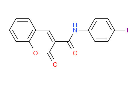 CAS No. 92792-09-1, N-(4-Iodophenyl)-2-oxo-2H-chromene-3-carboxamide