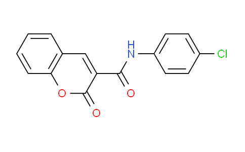 CAS No. 1847-02-5, N-(4-Chlorophenyl)-2-oxo-2H-chromene-3-carboxamide