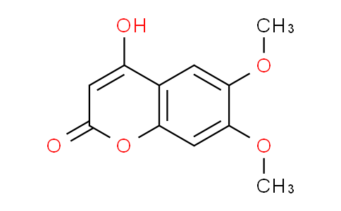 CAS No. 39753-51-0, 4-Hydroxy-6,7-dimethoxy-2H-chromen-2-one