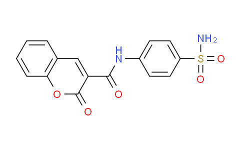 CAS No. 111456-11-2, 2-Oxo-N-(4-sulfamoylphenyl)-2H-chromene-3-carboxamide