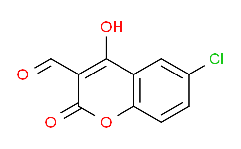 CAS No. 113018-98-7, 6-Chloro-4-hydroxy-2-oxo-2H-chromene-3-carbaldehyde