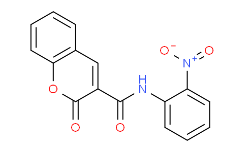 CAS No. 314247-90-0, N-(2-Nitrophenyl)-2-oxo-2H-chromene-3-carboxamide