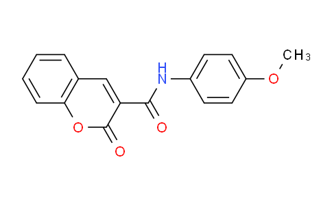 CAS No. 1846-94-2, N-(4-Methoxyphenyl)-2-oxo-2H-chromene-3-carboxamide