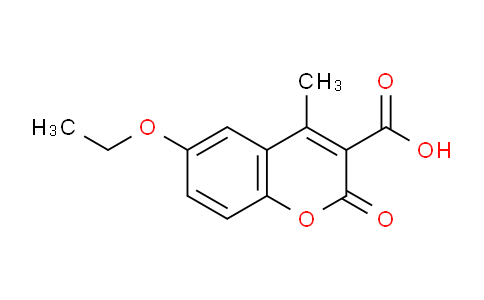 CAS No. 1216111-99-7, 6-Ethoxy-4-methyl-2-oxo-2H-chromene-3-carboxylic acid