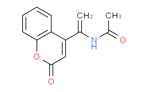 CAS No. 872452-05-6, N-(1-(2-Oxo-2H-chromen-4-yl)vinyl)acetamide