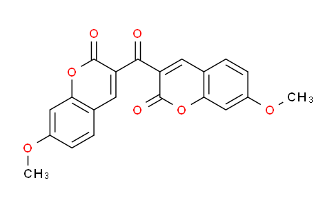 CAS No. 64267-17-0, 3,3'-Carbonylbis(7-methoxy-2H-chromen-2-one)