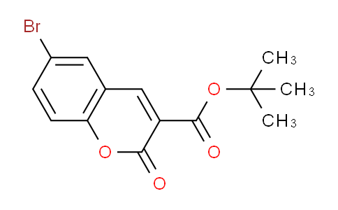 CAS No. 825628-73-7, tert-Butyl 6-bromo-2-oxo-2H-chromene-3-carboxylate