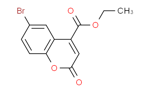 CAS No. 115237-20-2, Ethyl 6-bromo-2-oxo-2H-chromene-4-carboxylate