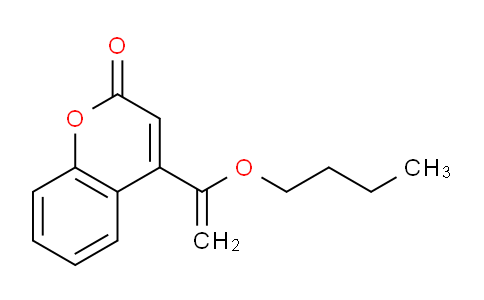 CAS No. 872452-06-7, 4-(1-Butoxyvinyl)-2H-chromen-2-one