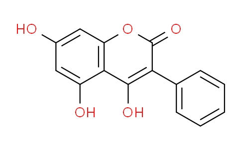 CAS No. 4222-02-0, 4,5,7-Trihydroxy-3-phenyl-2H-chromen-2-one