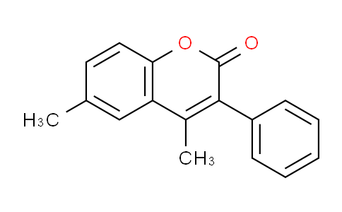 CAS No. 112030-30-5, 4,6-Dimethyl-3-phenyl-2H-chromen-2-one