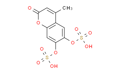 CAS No. 29334-07-4, 4-Methyl-2-oxo-2H-chromene-6,7-diyl bis(hydrogen sulfate)