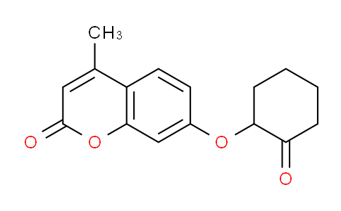CAS No. 86048-54-6, 4-Methyl-7-((2-oxocyclohexyl)oxy)-2H-chromen-2-one