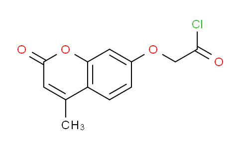 CAS No. 91454-65-8, 2-((4-Methyl-2-oxo-2H-chromen-7-yl)oxy)acetyl chloride