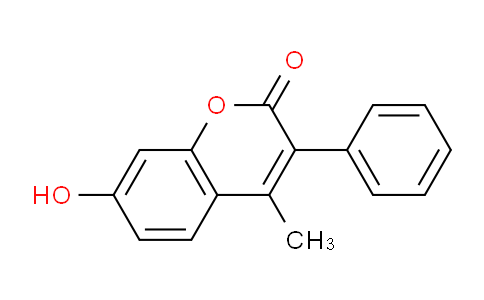 CAS No. 20050-76-4, 7-Hydroxy-4-methyl-3-phenyl-2H-chromen-2-one
