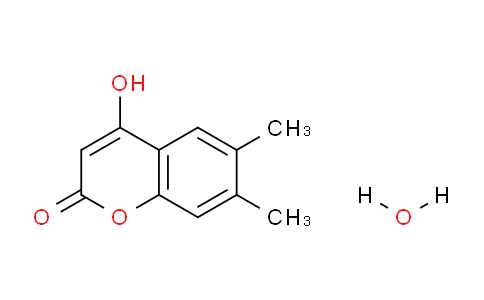CAS No. 314041-52-6, 4-Hydroxy-6,7-dimethyl-2H-chromen-2-one hydrate
