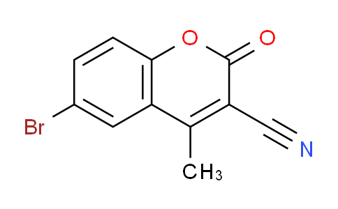 CAS No. 56394-22-0, 6-Bromo-4-methyl-2-oxo-2H-chromene-3-carbonitrile