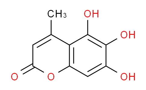 CAS No. 102539-84-4, 5,6,7-Trihydroxy-4-methyl-2H-chromen-2-one