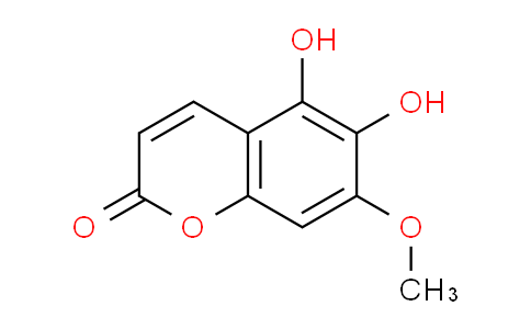 CAS No. 50656-75-2, 5,6-Dihydroxy-7-methoxy-2H-chromen-2-one