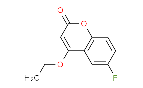 CAS No. 527751-30-0, 4-Ethoxy-6-fluoro-2H-chromen-2-one