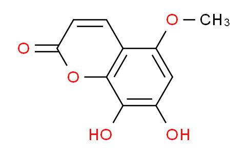 CAS No. 53269-07-1, 7,8-Dihydroxy-5-methoxy-2H-chromen-2-one