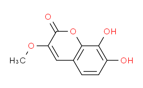 CAS No. 69217-26-1, 7,8-Dihydroxy-3-methoxy-2H-chromen-2-one