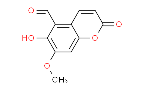 CAS No. 68468-11-1, 6-Hydroxy-7-methoxy-2-oxo-2H-chromene-5-carbaldehyde