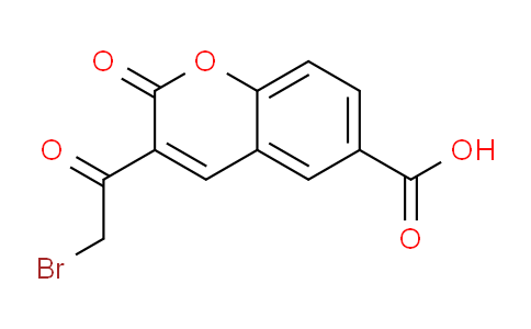 CAS No. 675597-06-5, 3-(2-Bromoacetyl)-2-oxo-2H-chromene-6-carboxylic acid