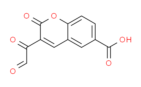 CAS No. 6468-77-5, 2-Oxo-3-(2-oxoacetyl)-2H-chromene-6-carboxylic acid