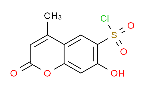CAS No. 85576-28-9, 7-Hydroxy-4-methyl-2-oxo-2H-chromene-6-sulfonyl chloride