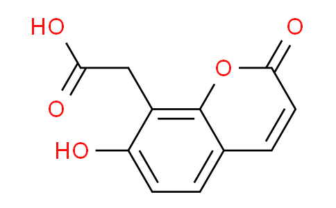 CAS No. 15176-77-9, 2-(7-Hydroxy-2-oxo-2H-chromen-8-yl)acetic acid