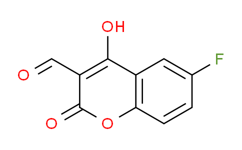 CAS No. 126214-26-4, 6-Fluoro-4-hydroxy-2-oxo-2H-chromene-3-carbaldehyde
