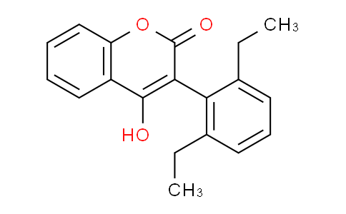 CAS No. 73791-08-9, 3-(2,6-Diethylphenyl)-4-hydroxy-2H-chromen-2-one