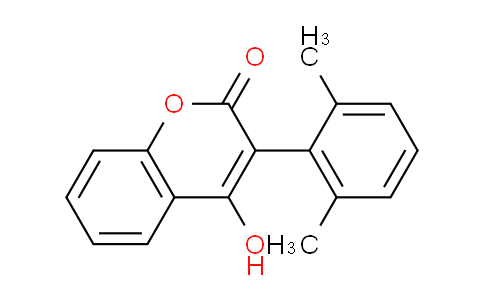 CAS No. 73791-12-5, 3-(2,6-Dimethylphenyl)-4-hydroxy-2H-chromen-2-one