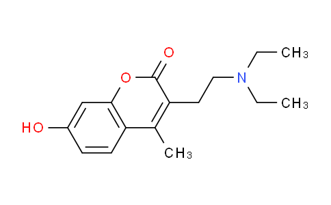 CAS No. 49652-64-4, 3-(2-(Diethylamino)ethyl)-7-hydroxy-4-methyl-2H-chromen-2-one