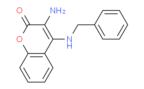 CAS No. 59288-12-9, 3-Amino-4-(benzylamino)-2H-chromen-2-one