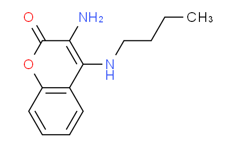 CAS No. 59288-11-8, 3-Amino-4-(butylamino)-2H-chromen-2-one
